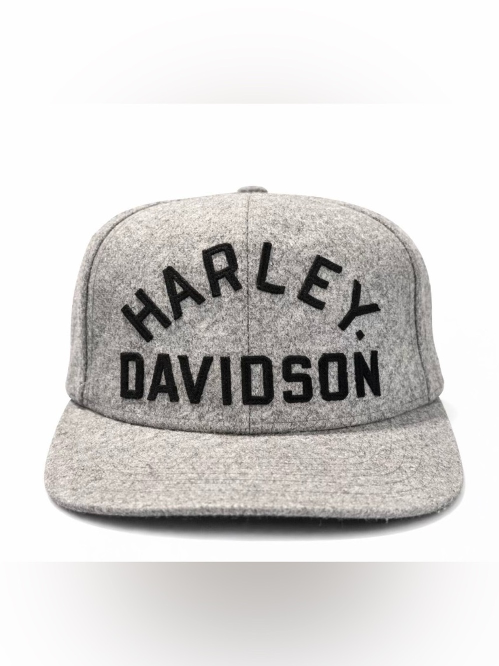 Harley-Davidson Wool Grey Strapback Hat